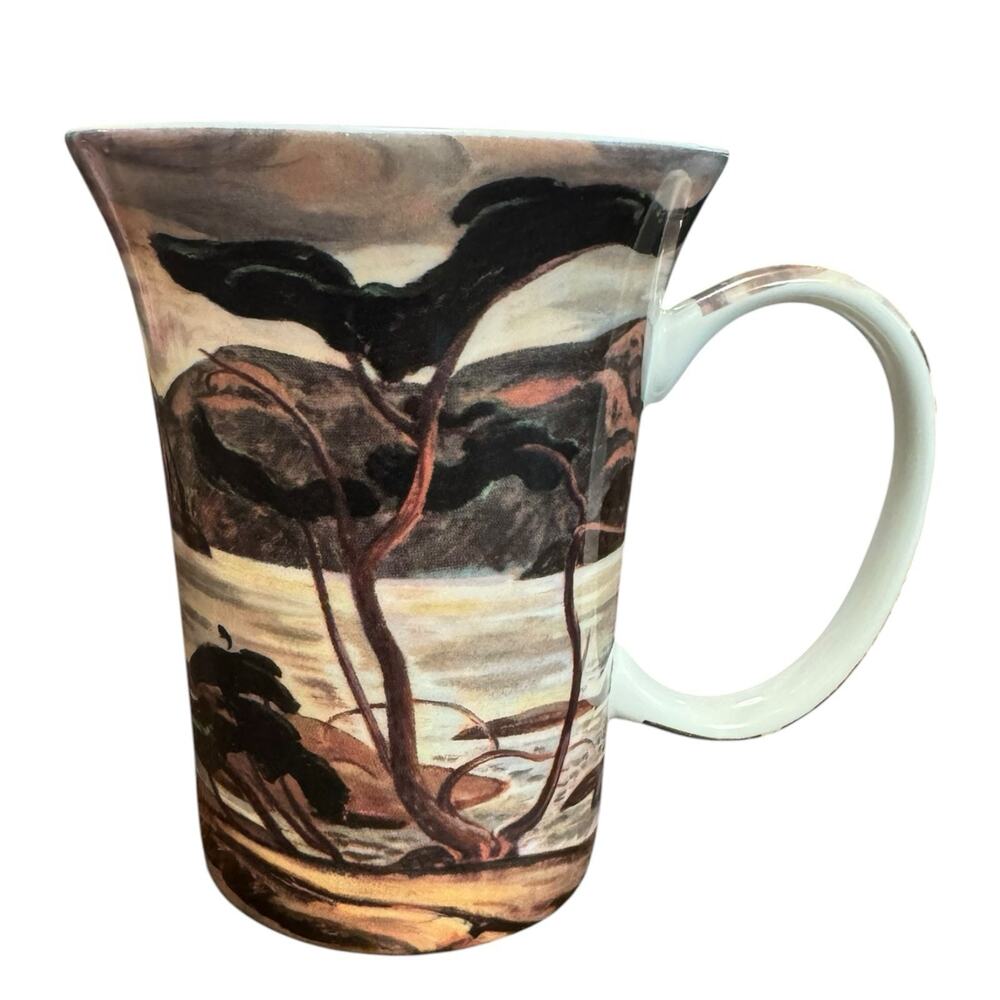 McIntosh Gallery Mugs Fine Bone China ‘Bent Pine” 1948 A.Y Jackson Tea Coffee